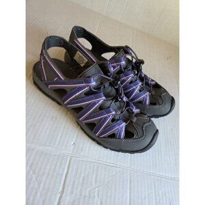 Northside Women's‎ Closed Toe Sport Hiking Sandal Size 9 Grey Purple